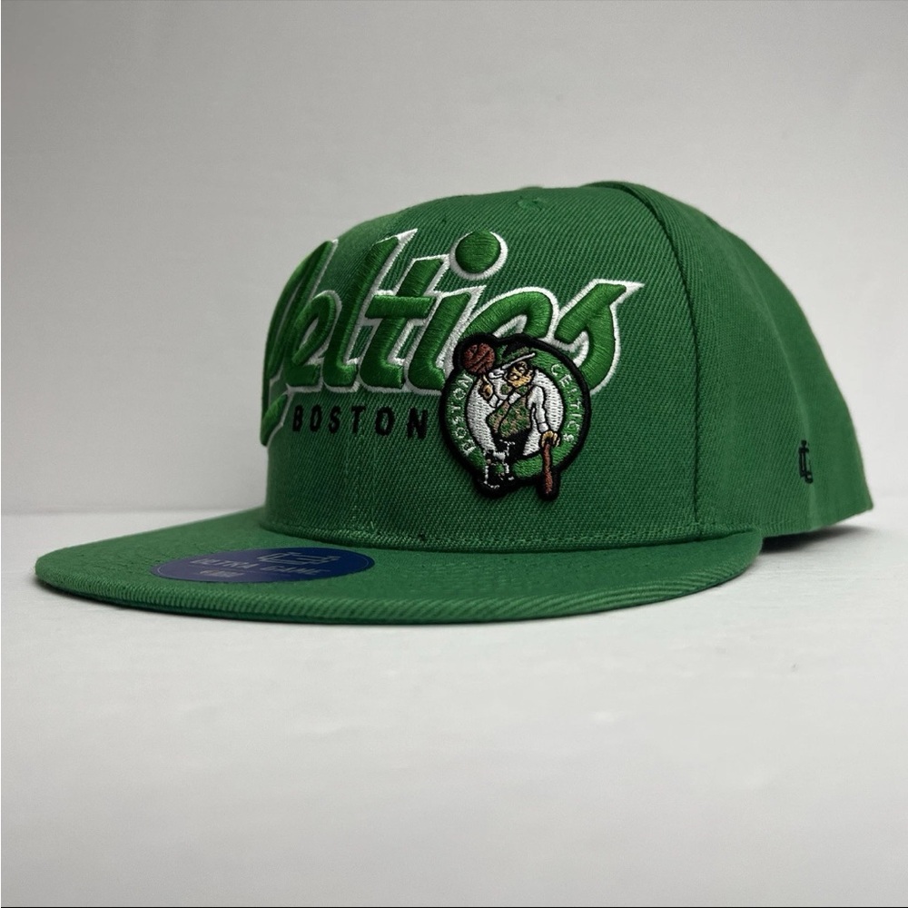 Boston Celtics NBA Ultra Game Snapback Cap Hat Flat Basketball Heat Wave